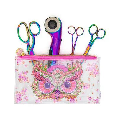 PREORDER Tula Pink's Hootie Pencil Pouch Project Bag *ETA April 2025*