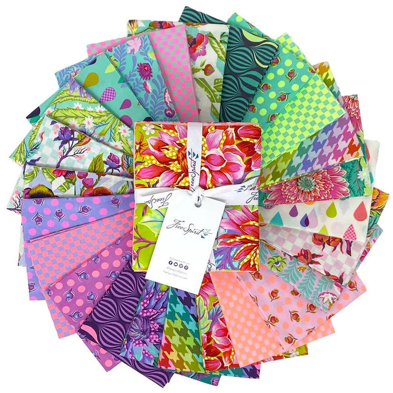 Tula Pink's Untamed - Fat Quarter Bundle, 22 print collection