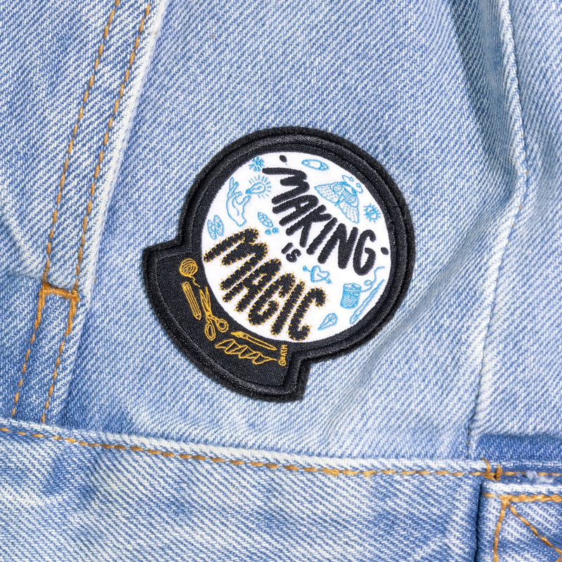 Making Magic Iron-on Patch by KATM
