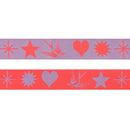 Tula Pink's Fairy Flakes Mystic Purple,  7/8"- Ribbon