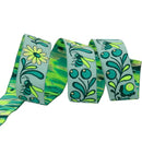 Tula Pink's Everglow Birds & Bees, Spirit Teal, 7/8"- Ribbon