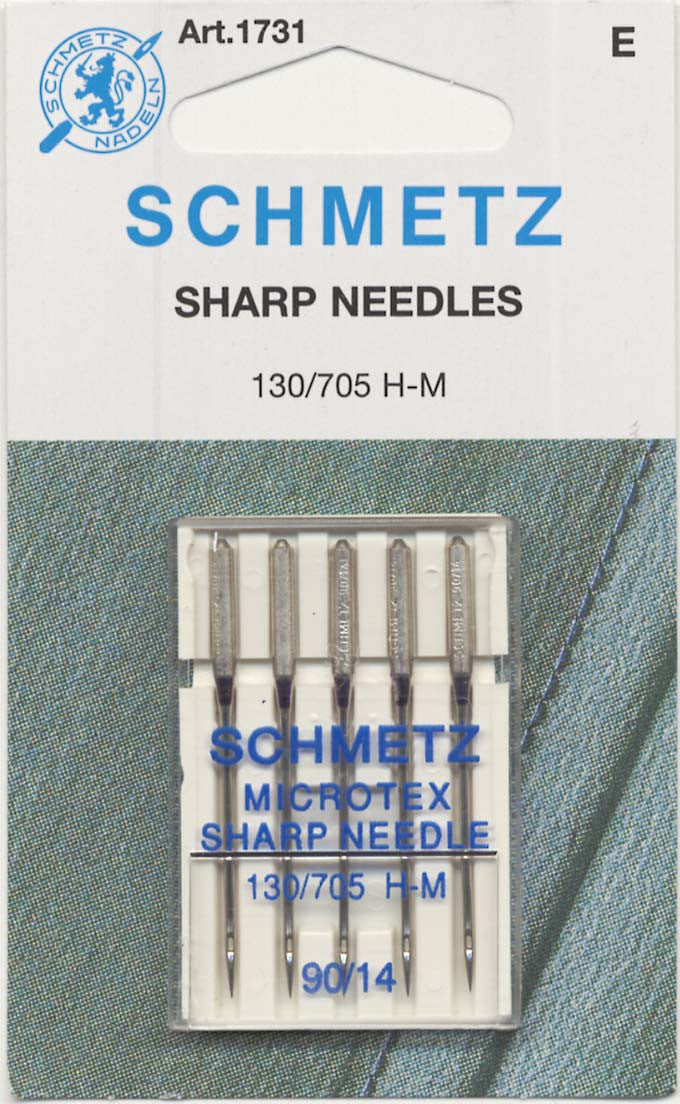 Schmetz Sharp / Microtex Machine Needle Size 14/90
