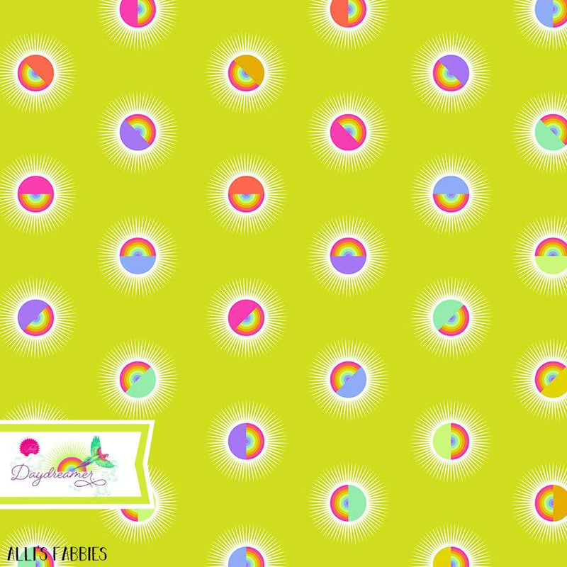 Tula Pink Daydreamer - Saturdaze, Pineapple 108" Wide Quilt Backing