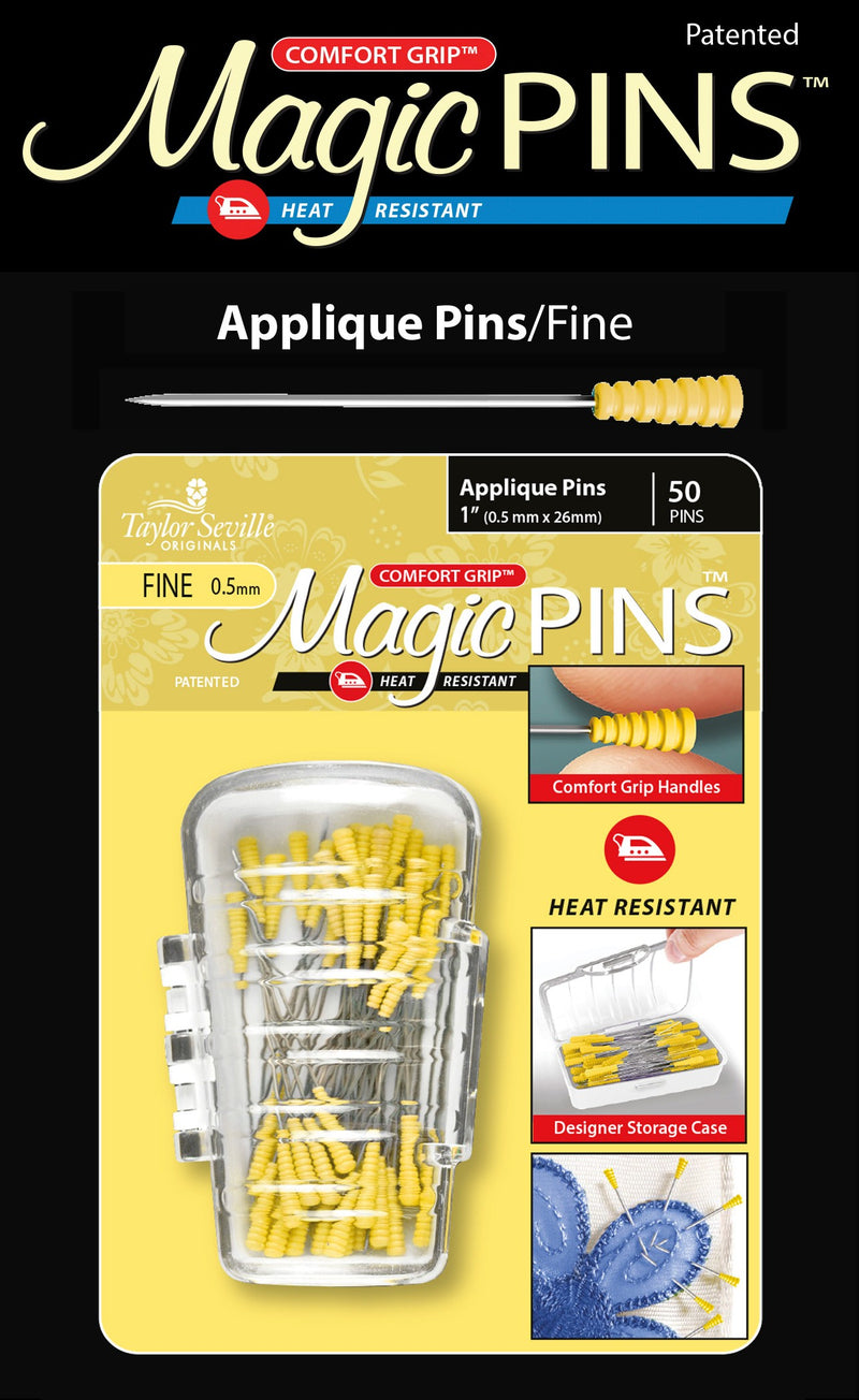 Magic Pins Applique Fine 50pc