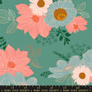 Elixir Metallic Salon Floral Watercress by Melody Miller for Ruby Star Society