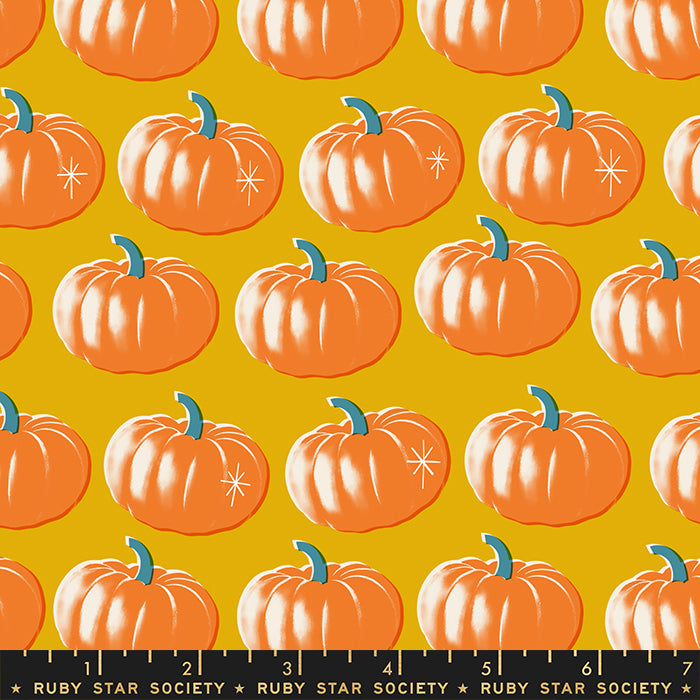 Spooky Darlings Pumpkins in Goldenrod
