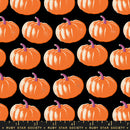 Spooky Darlings Pumpkins in Black Metallic