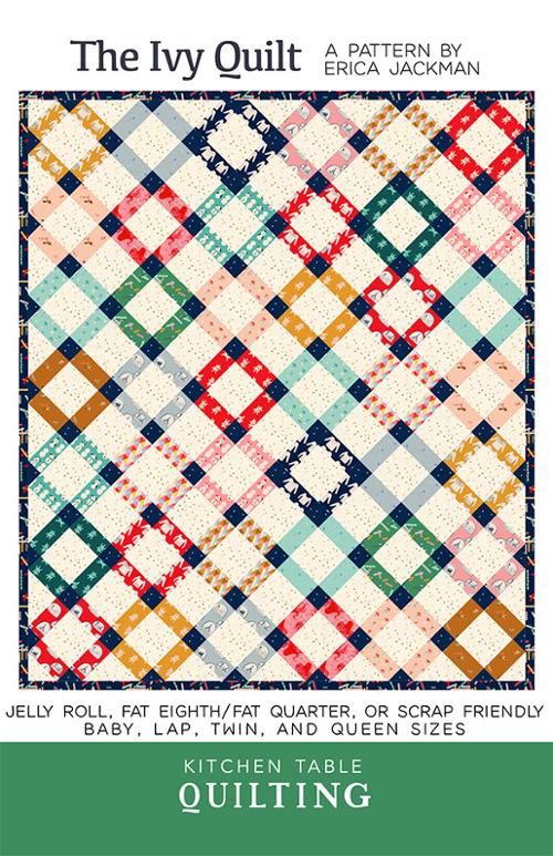 The Ivy Quilt Pattern, Featuring Jolly Darlings by Ruby Star Society