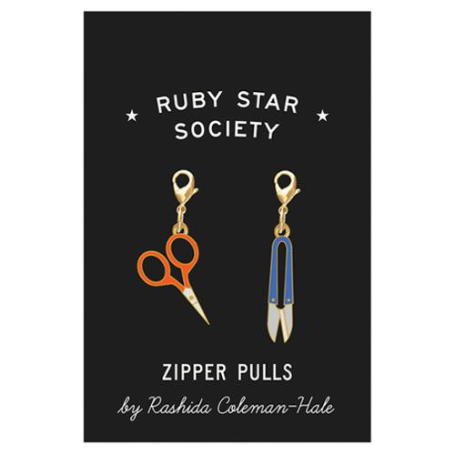 Ruby Star Society Designer Enamel Zipper Pulls!