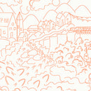 Alison Glass Sunprint Luminescence Carrot Village