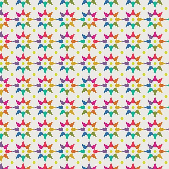 Alison Glass Art Theory - Day Rainbow Star