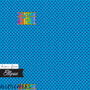 Alison Glass Ellipse, Abacus Dot, Lapis