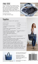 Fika Tote Sewing Pattern by Noodlehead