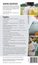 Making Backpack Sewing Pattern by Noodlehead