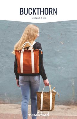 Buckthorn Backpack and Tote Sewing Pattern by Noodlehead