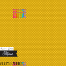 Alison Glass Ellipse, Abacus Dot, Tiger's Eye