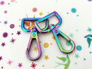 Rainbow Iridescent 1" Hardware Sets