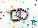 Rainbow Iridescent 1" Hardware Sets