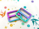 Rainbow Iridescent 1" Hardware Sets