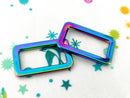 Rainbow Iridescent 1" Hardware Sets