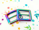 Rainbow Iridescent 1" Hardware Sets