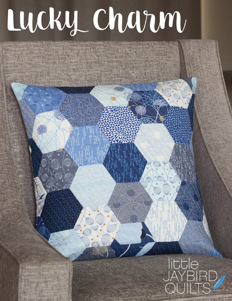 Lucky Charm Pillow Cover Pattern by Jaybird Quilt