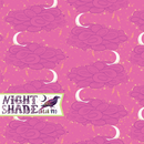 Tula Pink's Déjà vu Night Shade, Storm Clouds