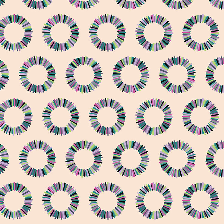 Tula Pink Acacia,Pineapple Slices, Sugar by the Fat Quarter