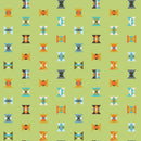 Tula Pink Acacia, Arrow Heads, Lime by the Fat Quarter