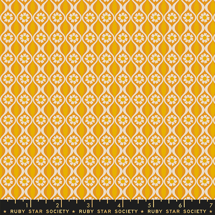 Ruby Star Society Curio Honey Endpaper by Melody Miller