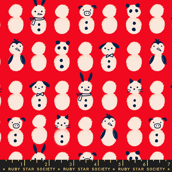 Jolly Darlings Snow Babies in Dark Ruby