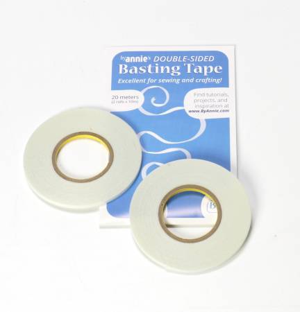 ByAnnie's Double Sided Basting Tape 1/8in x 21-4/5yds - 2 rolls
