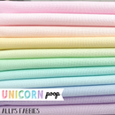 Tula Pink's Solids Unicorn Poop Bundles, choose your size!