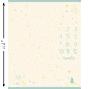 Birthday - Milestone Panel Buttercream, Baby Calendar