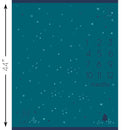 Birthday - Milestone Panel Teal Baby Calendar