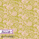 Tula Pink's Parisville Déjà Vu- French Lace, Hazelnut