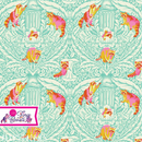 Tula Pink's Tiny Beasts, One Man's Trash, Glow