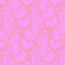 Tula Pink Spirit Animal, Stone Cold Critters, Lunar Pink by the Fat Quarter