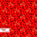 Tula Pink's Holiday Homies Flannel - Road Trip, Hollyberry