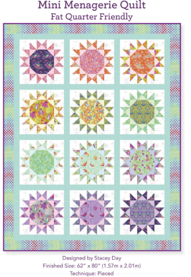 Tula Pink's Mini Menagerie Quilt Kit + Project Bag