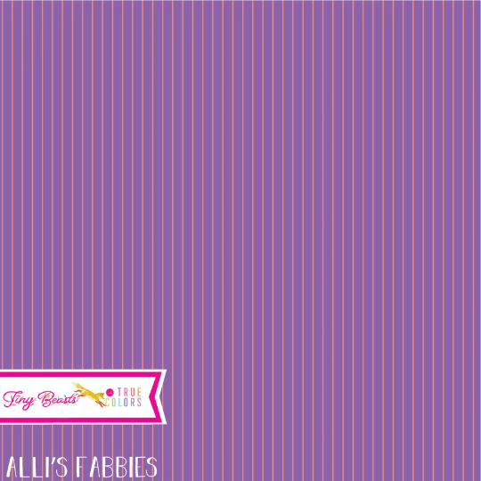 Tula Pink's Tiny True Colors, Stripe, Honesty