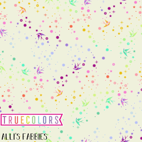 Tula Pink's True Colors - Fairy Dust, Cotton Candy