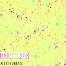 Tula Pink's True Colors - Fairy Dust, Lemon Lime