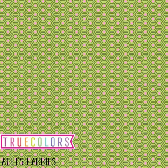 Tula Pink's True Colors - Hexy Juniper