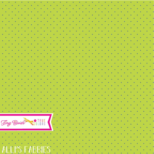 Tula Pink's Tiny True Colors, Dot, Meadow