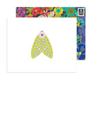 Alison Glass Ex Liberis Assorted Greeting Cards, Moths Set of 8!