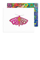 Alison Glass Ex Liberis Assorted Greeting Cards, Moths Set of 8!