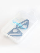 ByAnnie 1" Matte Black Hardware Set of 2