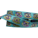 Tula Pink Curiouser Tea Time Blue 7/8" Ribbon