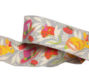Tula Pink Curiouser Madhatter Gray 2" Ribbon